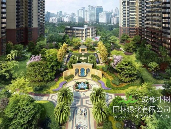 南宁天健城：法式ART DECO园林设计尊享人文高品质生活